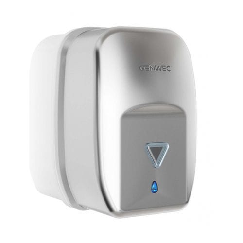 Distributore di sapone professionale - GW04 20 04 01 - genwec - da parete / in acciaio inossidabile spazzolato / elettronico