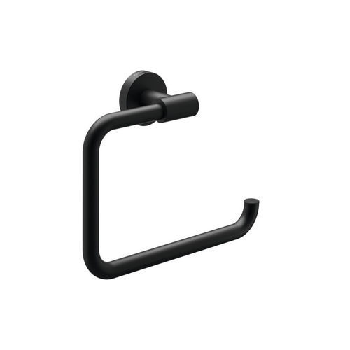 Portasalviette ad anello - GW05 78 04 03 - genwec - in acciaio inox 304 / nero