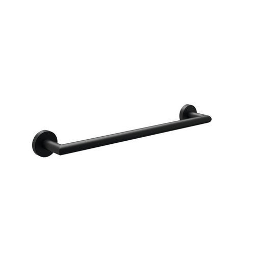 Portasalviette a 1 barra - GW05 80 04 03 - genwec - da parete / in acciaio inox 304 / nero