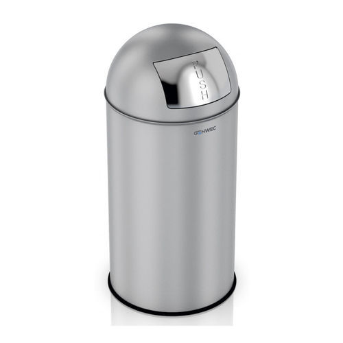 Cestino gettacarte in acciaio inossidabile spazzolato - GW06 06 04 01 - genwec
