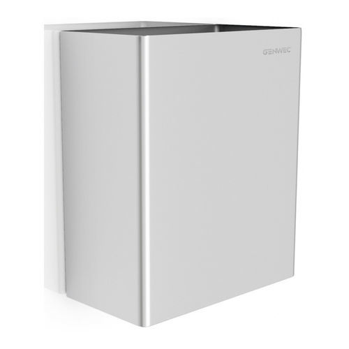 Cestino gettacarte in acciaio inossidabile spazzolato - GW06 13 04 01 - genwec - in acciaio inox 304