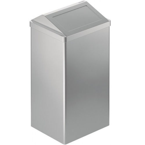 Cestino gettacarte in acciaio inossidabile - GW06 26 04 01 - genwec - in acciaio inossidabile spazzolato / in acciaio inox 304
