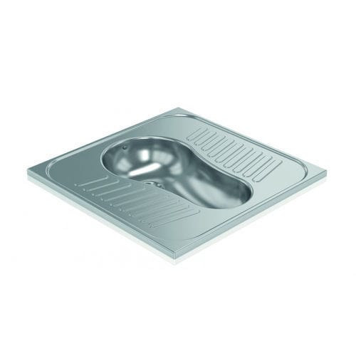 WC alla turca - GW08 59 04 01 - genwec - in acciaio inossidabile / per uso residenziale / contract