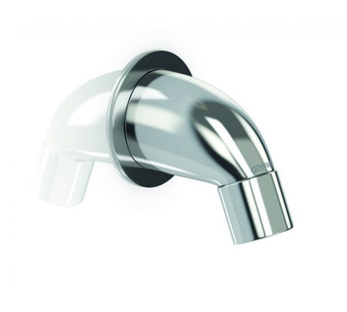 Soffione doccia da parete - GW13 09 06 02 - genwec - antivandalo / con soffione fisso / per servizi sanitari