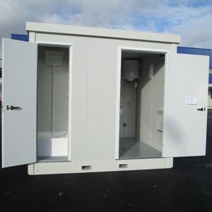 Costruzione di container per cantiere - CONTAINERS SOLUTIONS - per edifici pubblici / per uso industriale / per spogliatoio