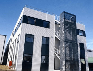 Costruzione di container per cantiere - CONTAINERS SOLUTIONS - per edifici pubblici / modulare / montaggio facile