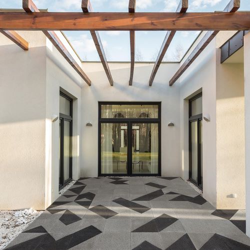 Pavimentazione in calcestruzzo - EKKO PLUS - Castelatto - per esterni / per parcheggio / residenziale