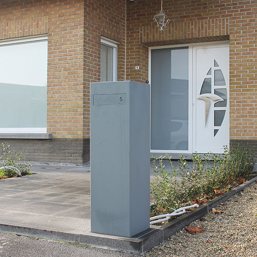 Cassetta delle lettere autoportante - ARDUO TOTEM 30100 - Metaalwaren Claerbout BV - condominiale