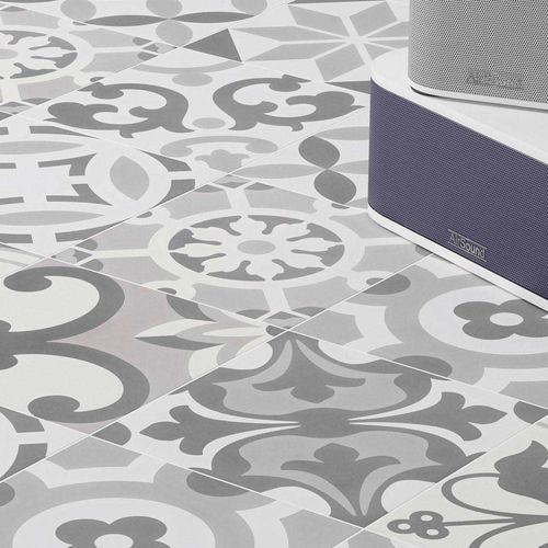 Piastrella in gres porcellanato - Cement Tradition Decor Mix - WOW Design EU - opaca / da interno / da esterno