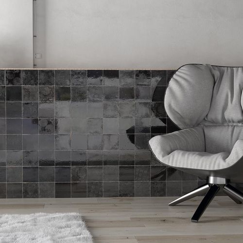 Piastrella in ceramica - ZELLIGE DECOR - WOW Design EU - lucida / testurizzata / con motivo stampato