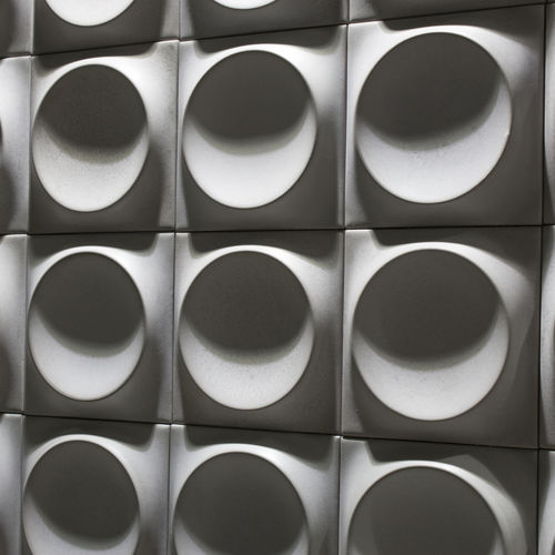 Piastrella in calcestruzzo - MOON CONCRETE - WOW Design EU - a rilievo / da interno / da parete