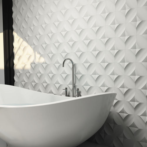 Piastrella in ceramica - WAVE - WOW Design EU - lucida / a rilievo / opaca