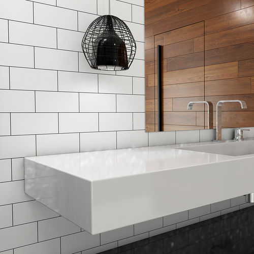 Piastrella in ceramica - LISO M/LISO XL - WOW Design EU - lucida / opaca / da interno