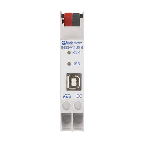 Modulo di interfaccia su guida DIN - IN00A02USB - Eelectron - KNX / USB