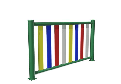 Recinzione a sbarre - Indusmetal Torres - per parco giochi / in metallo / contemporanea