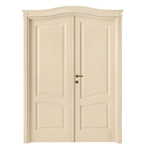 Porta da interno - PERGAMENATA : 7R-37 - legnoform srl - in legno massiccio / battente / senza vetri