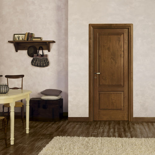 Porta da interno - ARTE POVERA : 2-14 - legnoform srl - in legno massiccio / battente / senza vetri