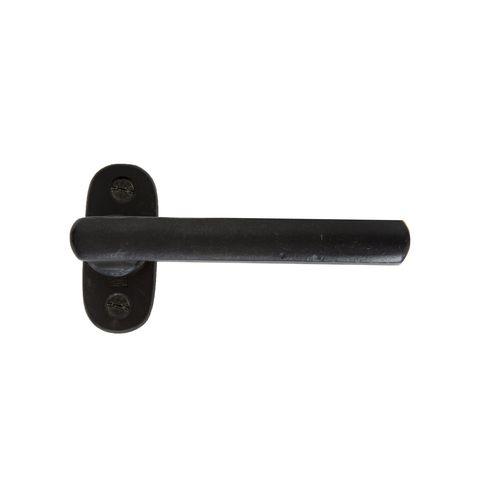 Maniglia per porta - PH1920/ PBTC 1 - Dauby - in ferro invecchiato / in metallo grezzo / in bronzo bianco