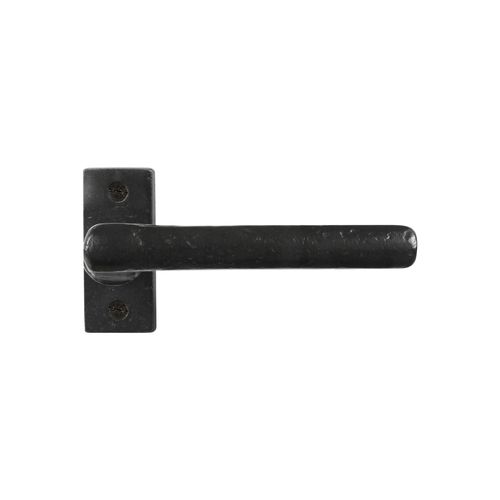 Maniglia per porta - PH1920 /PBTC Q - Dauby - in ferro invecchiato / in metallo grezzo / in bronzo bianco