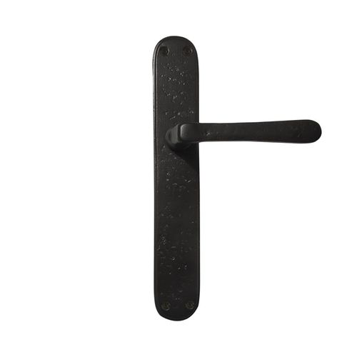 Maniglia per porta - PHL”L+L” /P40 - Dauby - in ferro invecchiato / in metallo grezzo / in bronzo bianco