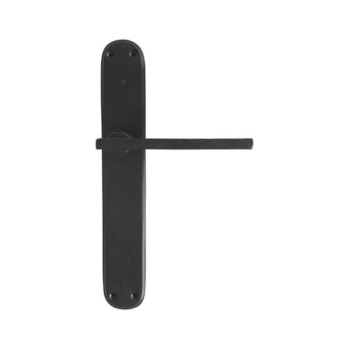 Maniglia per porta - PH2017 /P40 - Dauby - in ferro invecchiato / in metallo grezzo / in bronzo bianco