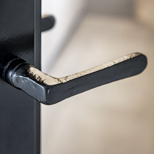 Maniglia per porta - PHL L+L /50 - Dauby - da finestra / in ferro invecchiato / in metallo grezzo