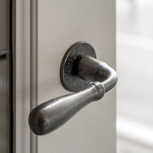 Maniglia per porta - BE1200/R326bis - Dauby - in ferro / in stile rustico / per uso residenziale