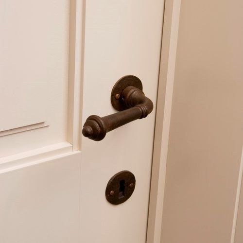 Maniglia per porta - BE1216/ R326bis  - Dauby - in ferro / in stile rustico / per uso residenziale