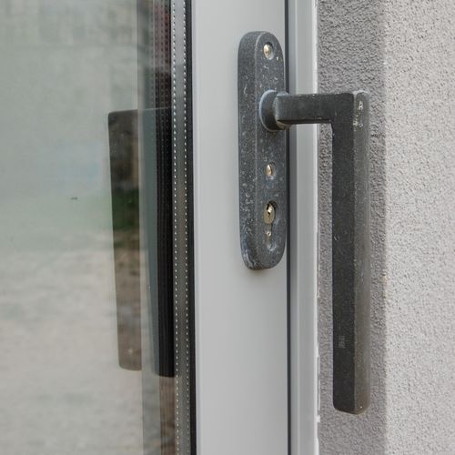 Maniglia per porta scorrevole - PSLD PZ - Dauby - in ferro invecchiato / in metallo grezzo / in bronzo grezzo