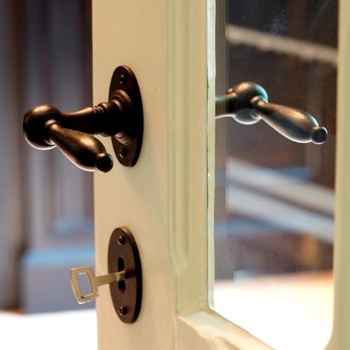 Maniglia per porta - BE1212/R1508 - Dauby - in ferro / classica / per uso residenziale