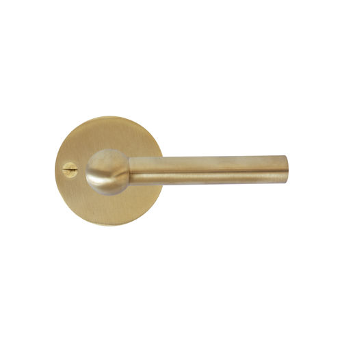 Maniglia per porta - COHCDF “L+L”/50F - Dauby - in ottone spazzolato / classica / per uso residenziale