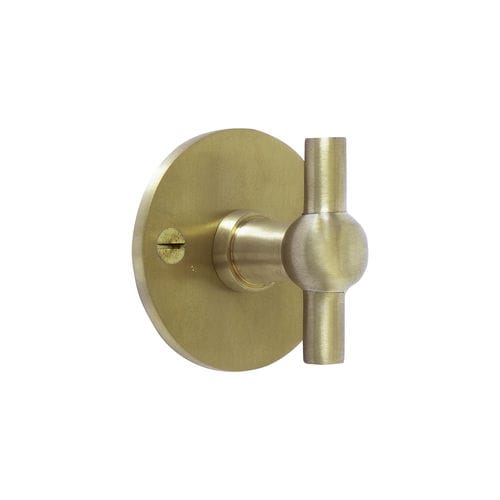 Appendiabiti da parete classico - COTH »CDF » - Dauby - in ottone spazzolato / individuale / da bagno