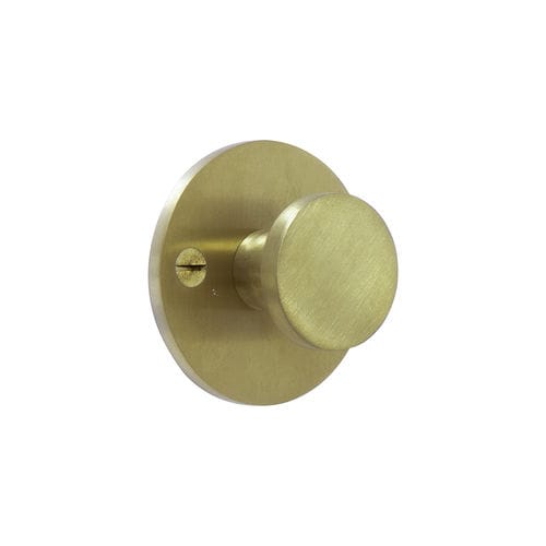 Appendiabiti da parete contemporaneo - CITH610  - Dauby - in ottone spazzolato / individuale / da bagno