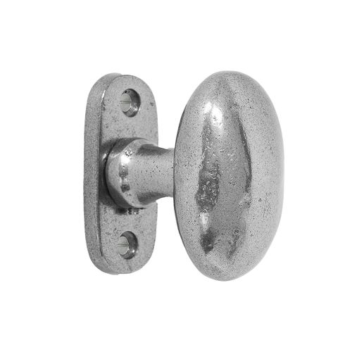 Pomello per porta classico - BT1020/ PBTC 1  - Dauby - in ferro / levigato