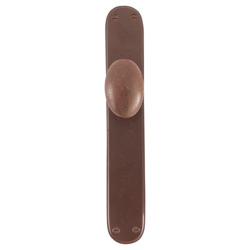 Pomello per porta classico - BT1020 /PE40 - Dauby - in ferro / levigato