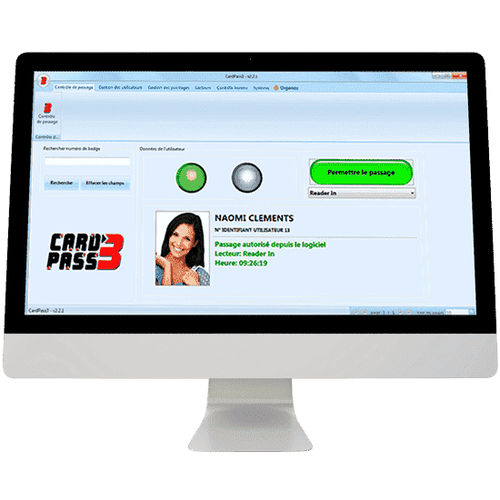 Software di gestione di controllo accessi e sicurezza - CardPass3  - A3M - di gestione dati / per impianto domotico / in linea
