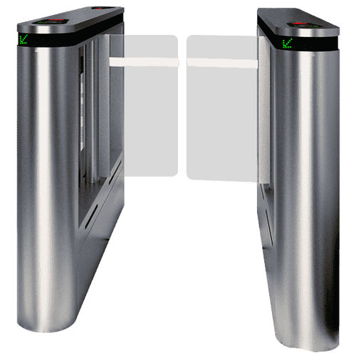 Varco rapido in vetro - TTSCPR1 - A3M - per controllo accesso / di sicurezza / in acciaio inossidabile