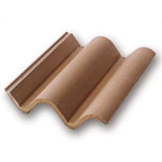 Tegola curva - DOPPIOCOPPO - Gambale - in composito / doppia