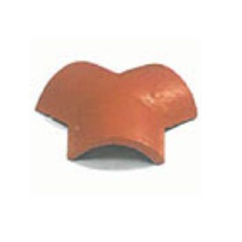 Tegola a tre vie - THREE-WAY  - Gambale - di colmo / in terracotta