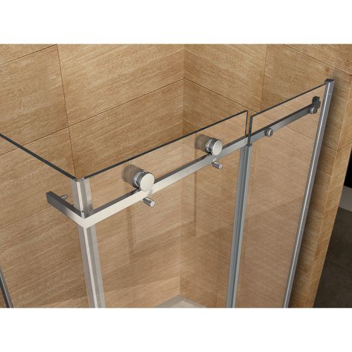 Box doccia in vetro - SUPREME - Usluga Glass - con porta scorrevole / rettangolare