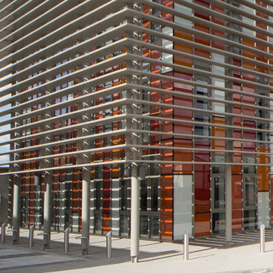 Frangisole in vetro - Usluga Glass - per facciata