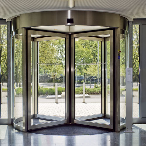 Porta da interno - Usluga Glass - in vetro / a bilico con asse centrale / vetrata