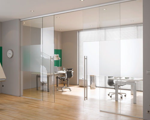 Parete scorrevole - Usluga Glass - a vetrina / professionale / da ufficio