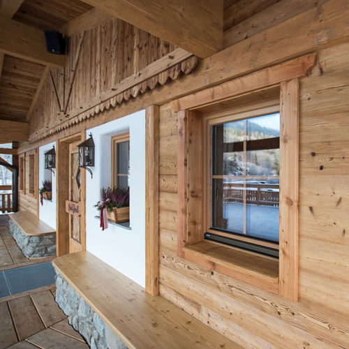 Pannello in legno da costruzione - PIZ BUIN - Mareiner Holz - per interni / per muro / in larice