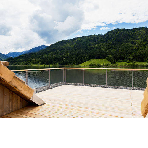Pannello in legno da costruzione - CHIEMSEE - Mareiner Holz - per copertura pavimentata / per esterni / in larice