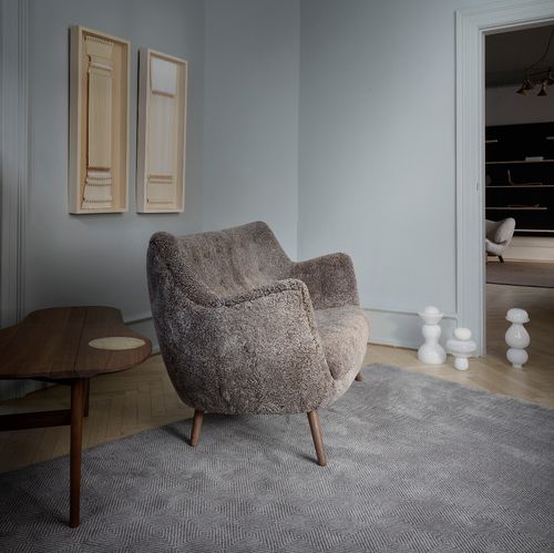 Tappeto contemporaneo - GISLI - Fabula living - a motivi / in cotone / in lana della Nuova Zelanda