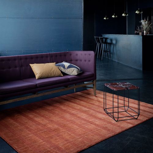 Tappeto contemporaneo - LILY - Fabula living - a righe / in cotone / in lana della Nuova Zelanda