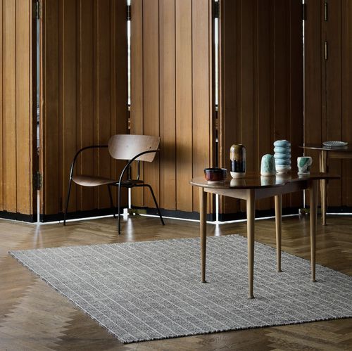 Tappeto contemporaneo - NEW FREJA - Fabula living - a righe / in cotone / in lana della Nuova Zelanda