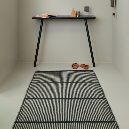 Tappeto contemporaneo - HELGA - Fabula living - a righe / in cotone / in lana della Nuova Zelanda