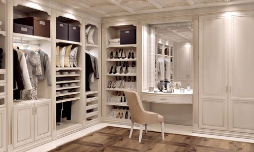 Cabina armadio in legno laccato - CAPRICCIO - Casta Diva Interiors